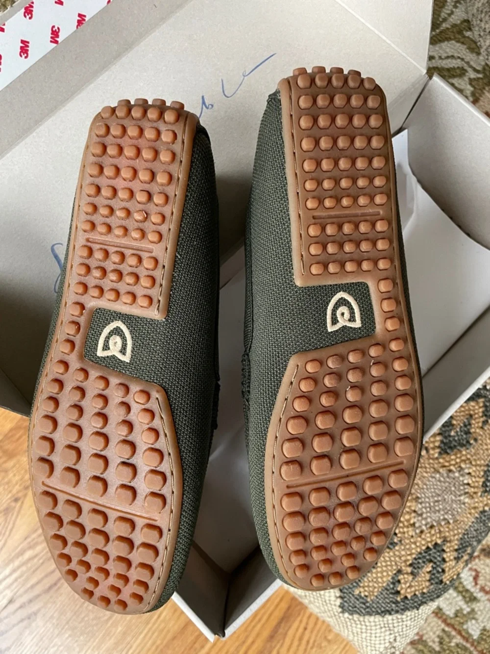 Rothy’s Driver Loafer – Cypress Green – Size 9 - like new - Picture 4 of 5